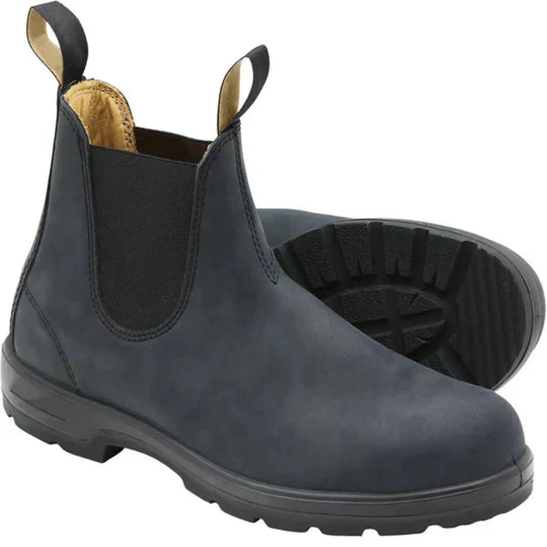 Bottines chelsea homme grises à élastiques latéraux