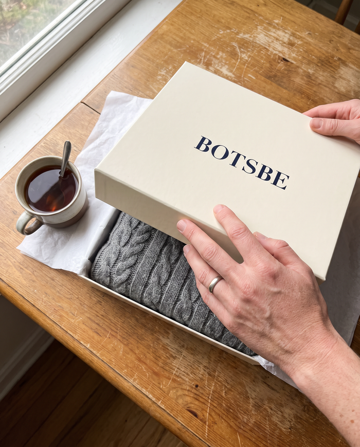 Ouverture d'une boîte Botsbe